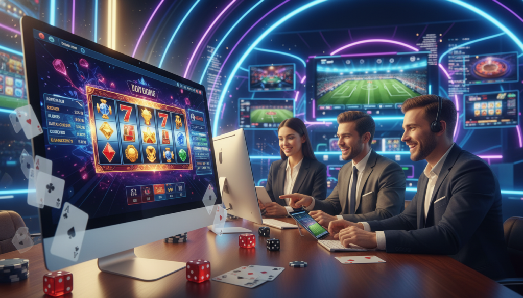 บริการหลัก คาสิโน สล็อต กีฬา